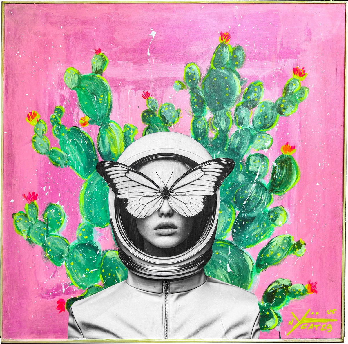 Space Butterfly Cactus Lady, 2025 — Yuri Catania