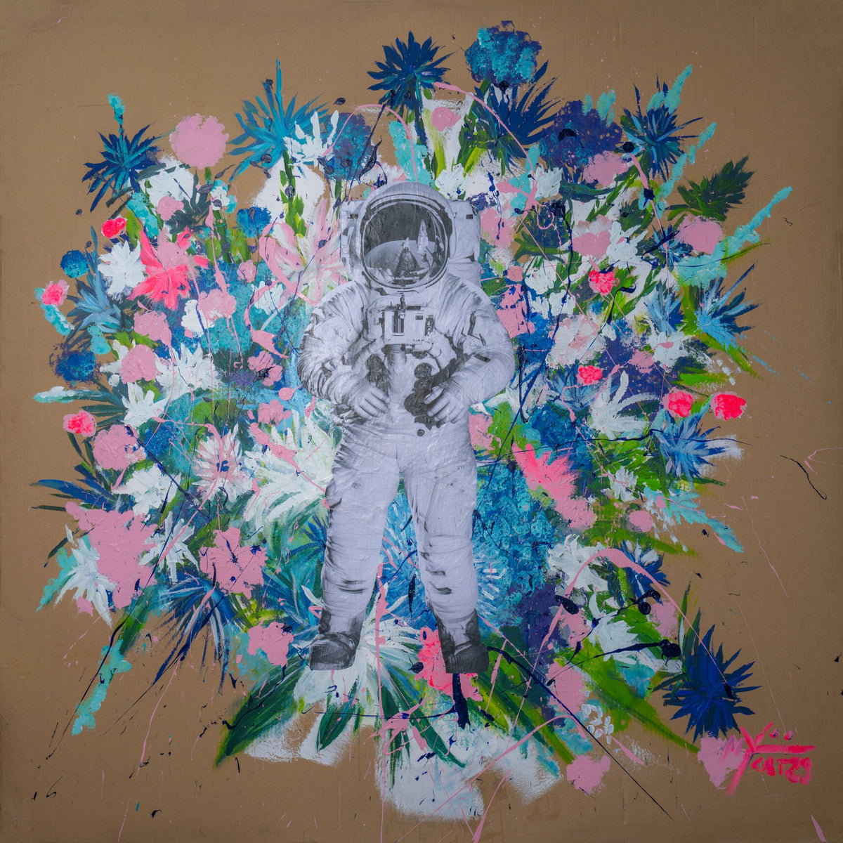 Rock Astronaut in Bloom, 2025 — Yuri Catania