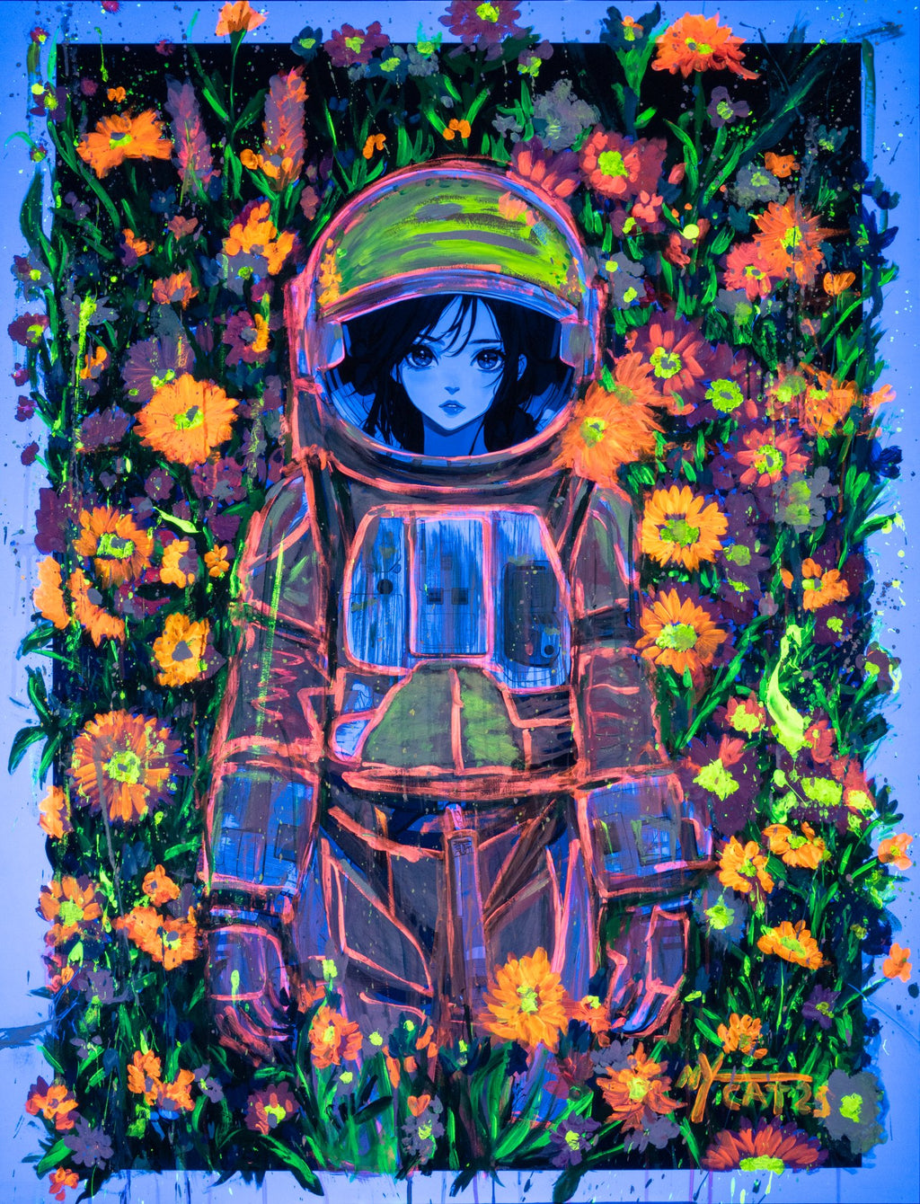 Astro Girl, Kawaii Flowers | Yuri in Wonderland | Yuri Catania, 2025