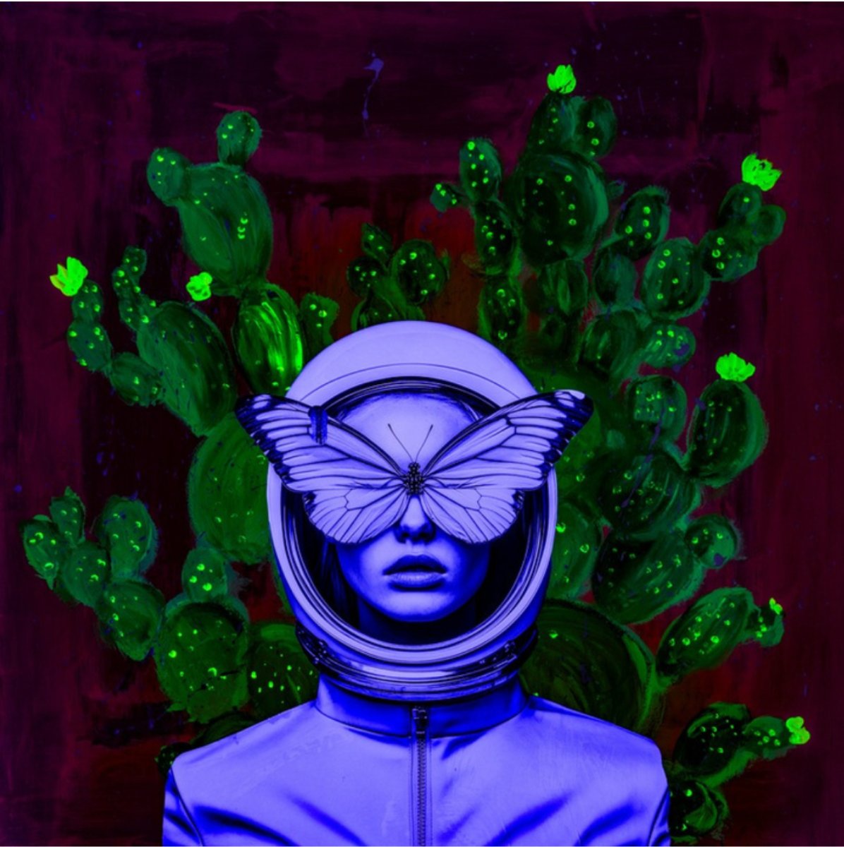 Space Butterfly Cactus Lady | Astro Metal | Yuri Catania, 2025