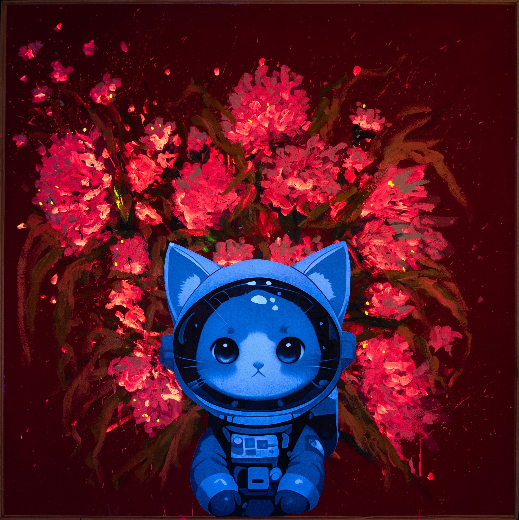 Red Astro Cat | Yuri in Wonderland | Yuri Catania, 2025